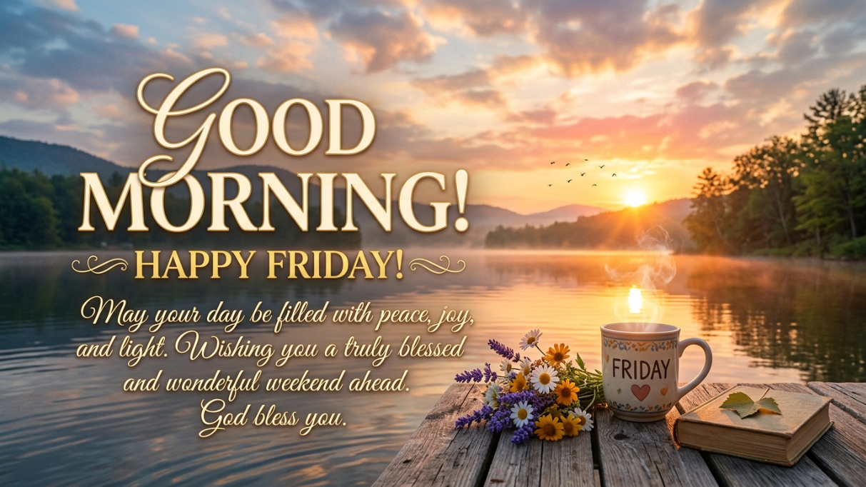 Friday Good Morning Wishes and Blessings