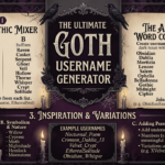Goth Username Generator